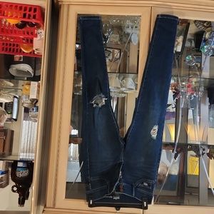 Soho woman high waist legging jeans darl wash size 4